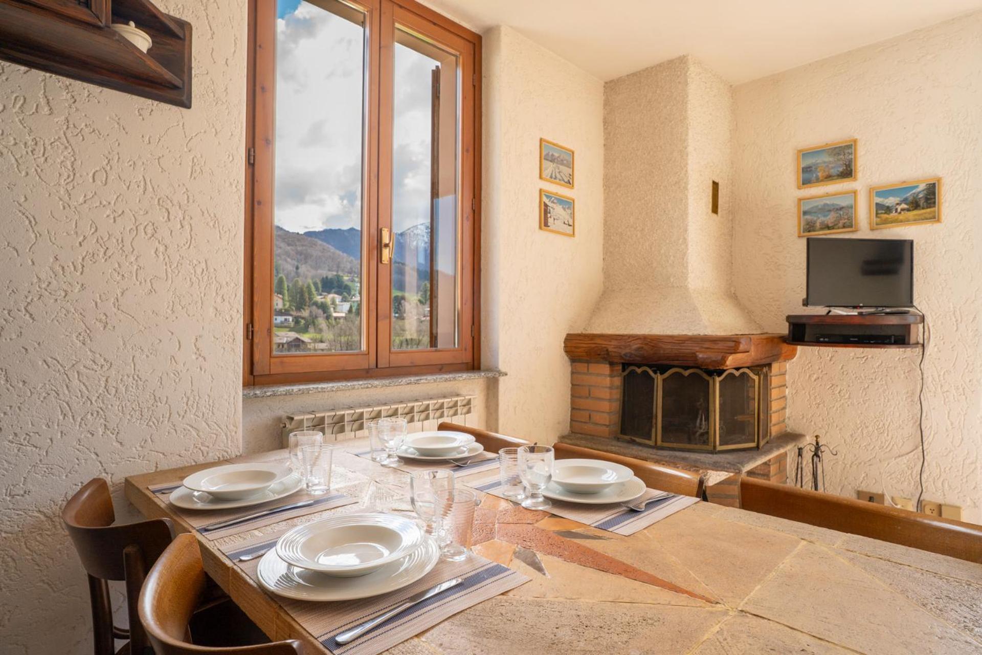 Mountain Lodging With Fireplace And Mountain View บาร์ซีโอ ภายนอก รูปภาพ